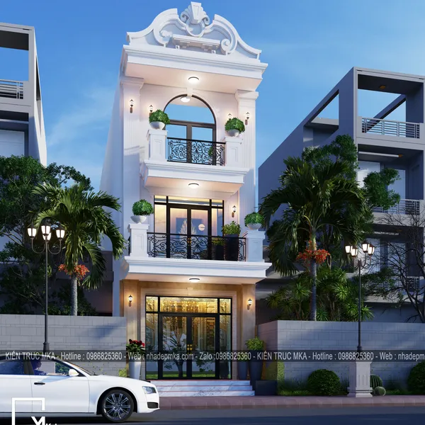 Nhà phố hiện đại nhà phố Anh Tiến Bình Dương