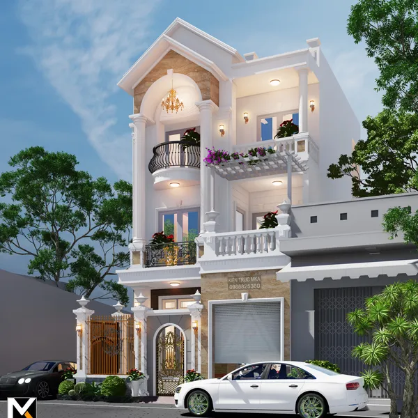 Biệt Thự Tân Cổ Điển Anh Thoa-Q.Tân Bình- TP HCM