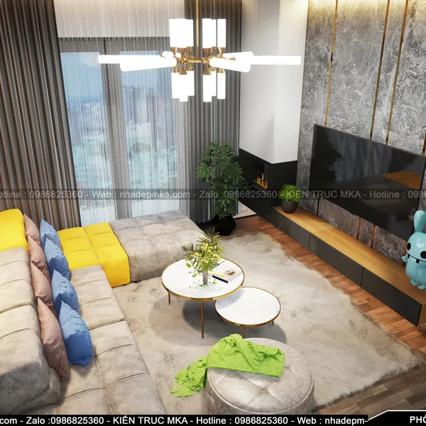 NỘI THẤT CĂN HỘ QUẬN 7- HCM