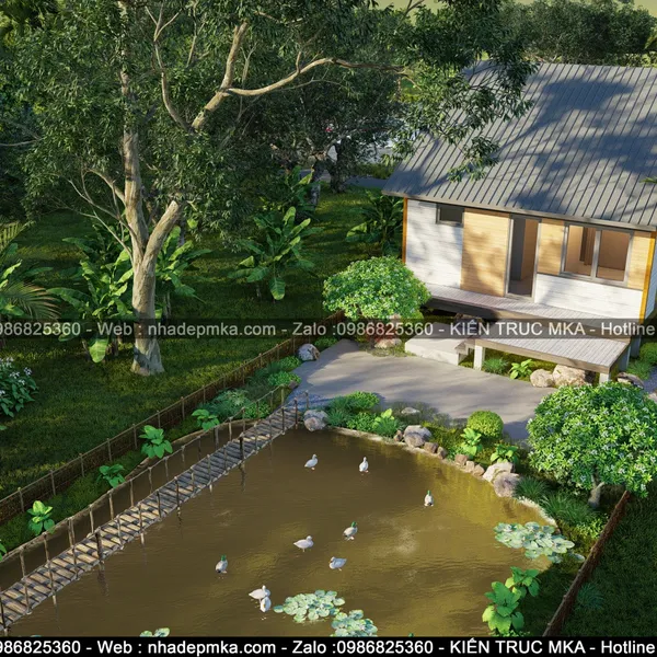 Thiết kế thi công Farm Stay nuôi bò - Tây Ninh