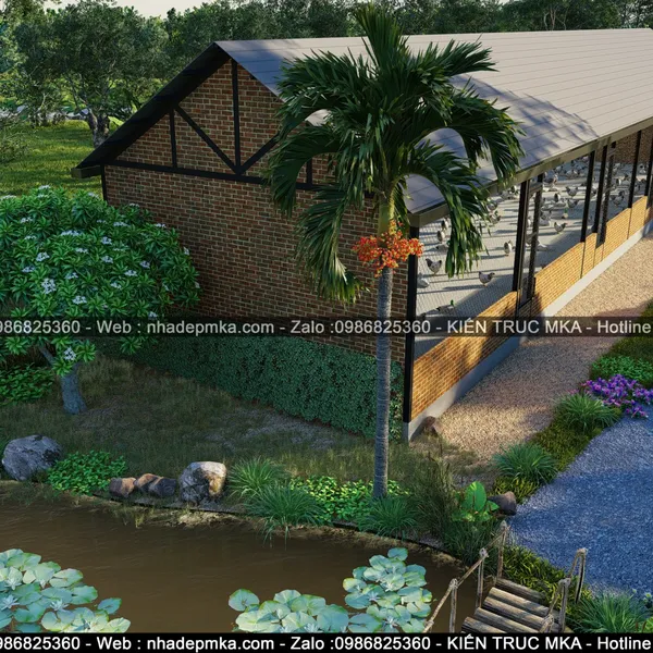 Thiết kế thi công Farm Stay nuôi gà - Tây Ninh
