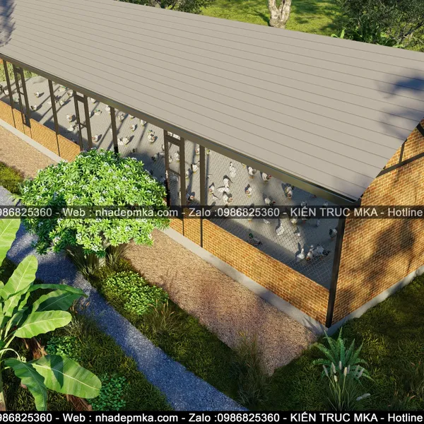 Thiết kế thi công Farm Stay nuôi gà - Tây Ninh