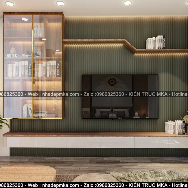 Thiết kế thi công trọn gói nội thất nhà phố anh Thìn - Quận 9