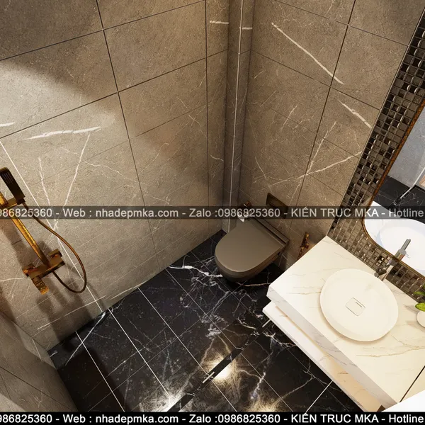 Thiết kế thi công trọn gói nội thất nhà phố anh Thìn - Quận 9