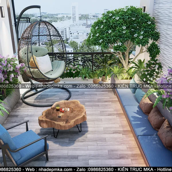 Thiết kế thi công trọn gói nội thất nhà phố anh Thìn - Quận 9