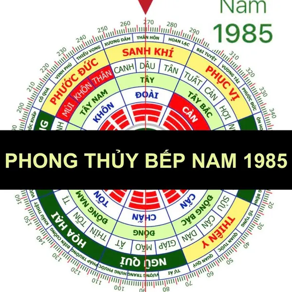 Phong Thủy Bếp Cho Nam Giới Sinh Năm 1985 (Ất Sửu)