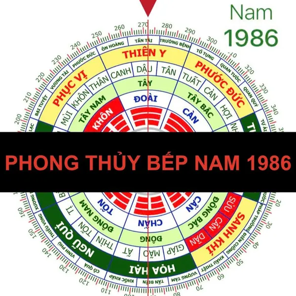 Phong Thủy Bếp Cho Nam Giới Sinh Năm 1986 (Bính Dần)