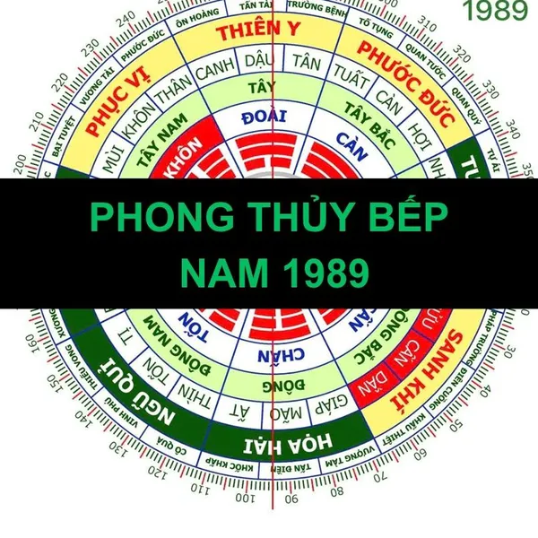 Phong Thủy Bếp cho Nam Giới Sinh Năm 1989 (Kỷ Tỵ)