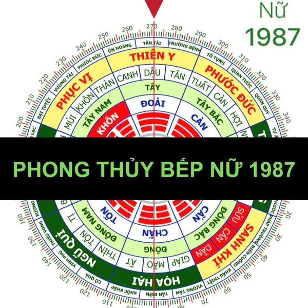 BÍ QUYẾT PHONG THỦY BẾP CHO NỮ ĐINH MÃO 1987