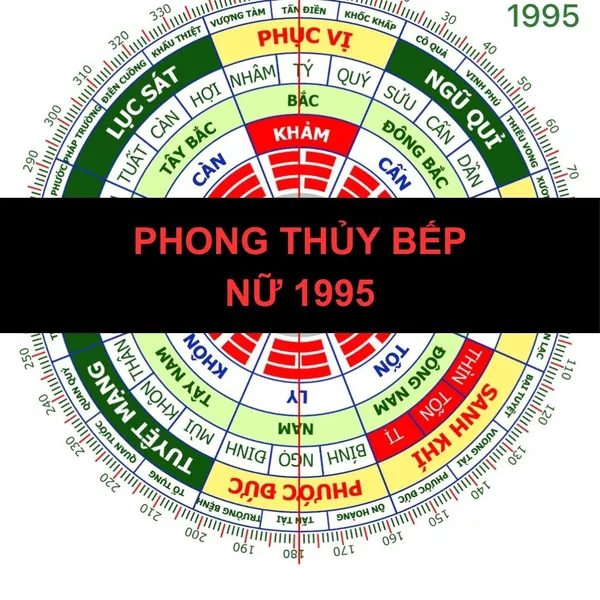 Phong thủy bếp cho nữ 1995