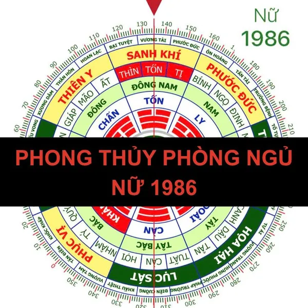 Phong Thủy Phòng Ngủ Cho Nữ Giới Sinh Năm 1986 (Bính Dần)