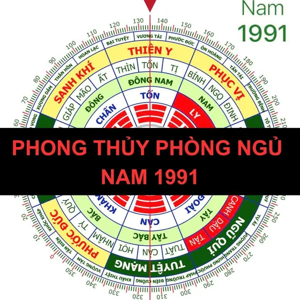 Phong Thủy Phòng Ngủ Cho Nam Giới Sinh Năm 1991 (Tân Mùi)