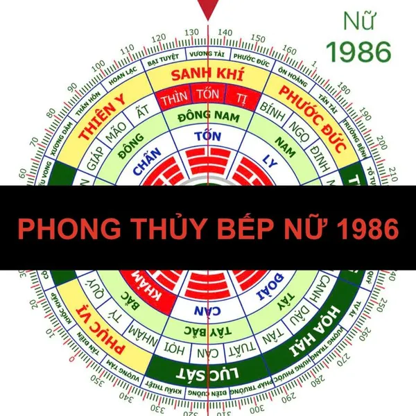 Phong Thủy Bếp Cho Nữ Giới Sinh Năm 1986 (Bính Dần)