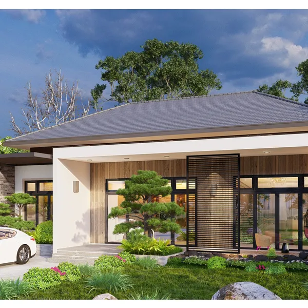 Thiết kế biệt thự cô Tương Kỳ Anh - Hà Tĩnh