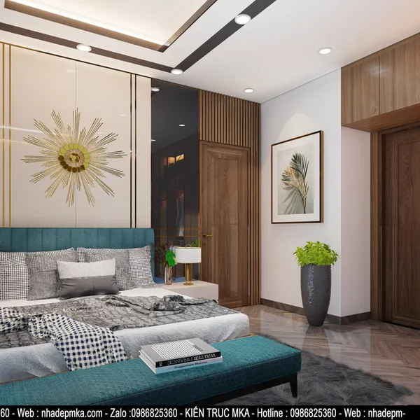 Thiết kế nội thất biệt thự cô Tương Kỳ Anh - Hà Tĩnh