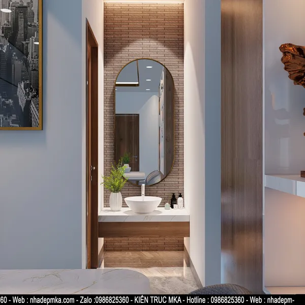 Thiết kế nội thất biệt thự cô Tương Kỳ Anh - Hà Tĩnh