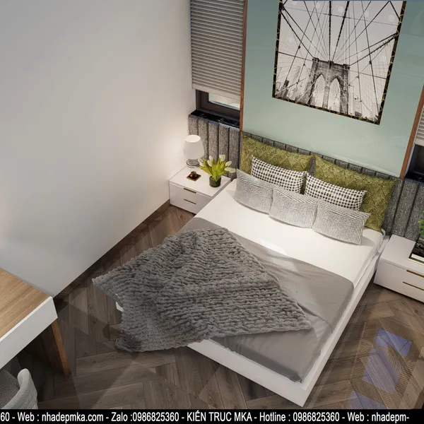 Thiết kế nội thất biệt thự cô Tương Kỳ Anh - Hà Tĩnh