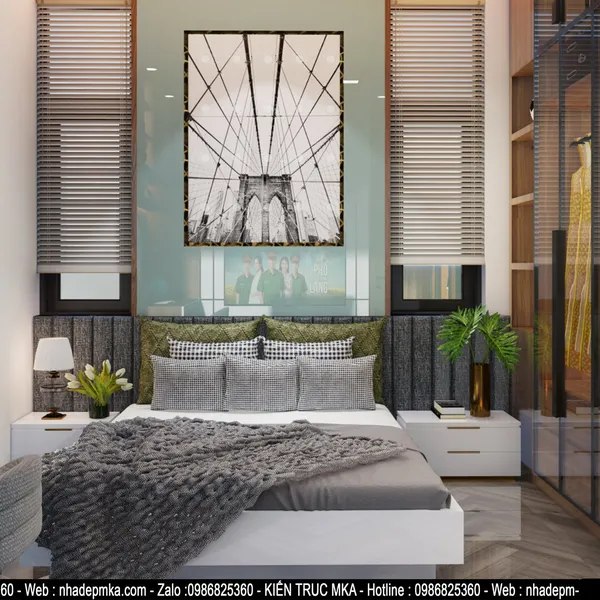 Thiết kế nội thất biệt thự cô Tương Kỳ Anh - Hà Tĩnh