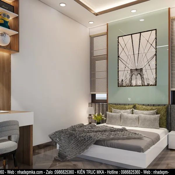 Thiết kế nội thất biệt thự cô Tương Kỳ Anh - Hà Tĩnh