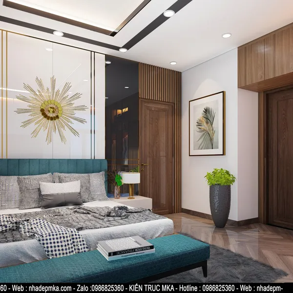 Thiết kế nội thất biệt thự cô Tương Kỳ Anh - Hà Tĩnh