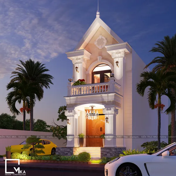 Thiết kế biệt thự anh Thiên Long Thành - Đồng Nai