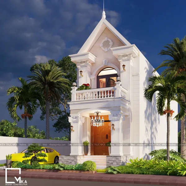 Thiết kế biệt thự anh Thiên Long Thành - Đồng Nai