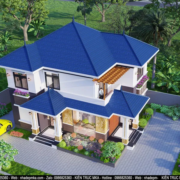 Biệt thự mái nhật anh Đạt Đồng Nai