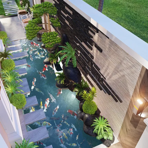 CẢI TẠO MẶT TIỀN SÂN VƯỜN VINHOME GRANDPARK ANH TOÀN