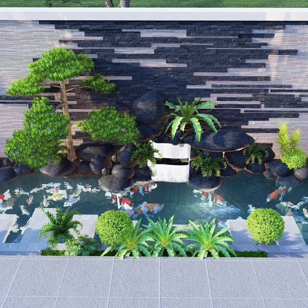 CẢI TẠO MẶT TIỀN SÂN VƯỜN VINHOME GRANDPARK ANH TOÀN