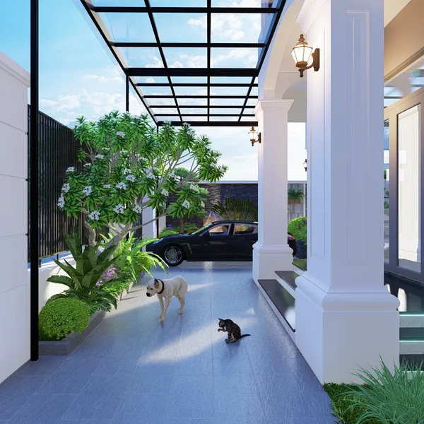 CẢI TẠO MẶT TIỀN SÂN VƯỜN VINHOME GRANDPARK ANH TOÀN