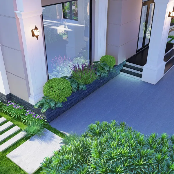 CẢI TẠO MẶT TIỀN SÂN VƯỜN VINHOME GRANDPARK ANH TOÀN