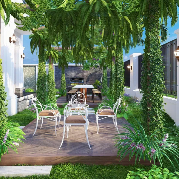 CẢI TẠO MẶT TIỀN SÂN VƯỜN VINHOME GRANDPARK ANH TOÀN