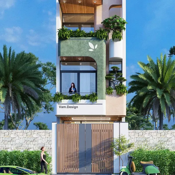 Thiết kế Nhà phố 4x13.5m