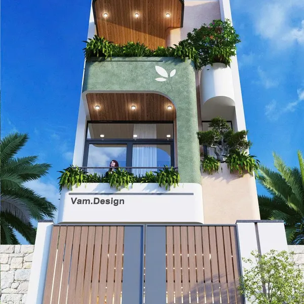 Thiết kế Nhà phố 4x13.5m