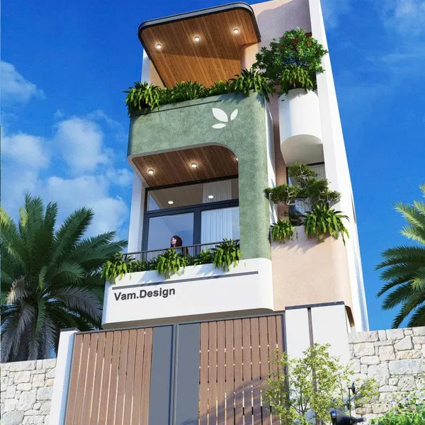 Thiết kế Nhà phố 4x13.5m