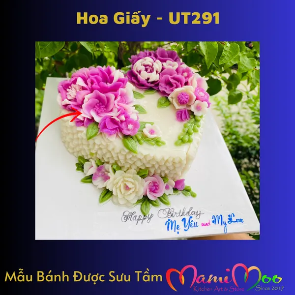 Khuôn Silicon Hoa Giấy 5 Cánh - UT291