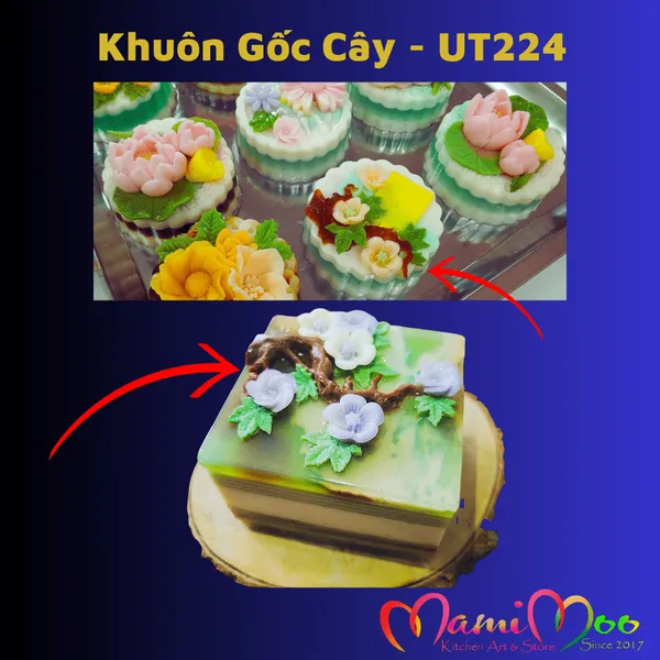 Khuôn Silicon Gốc Cây - UT224