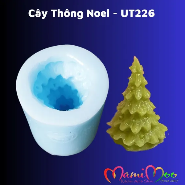 Khuôn Silicon Cây Thông Noel - UT226