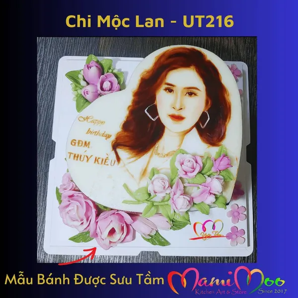 Khuôn Silicon Hoa Chi Mộc Lan - UT216