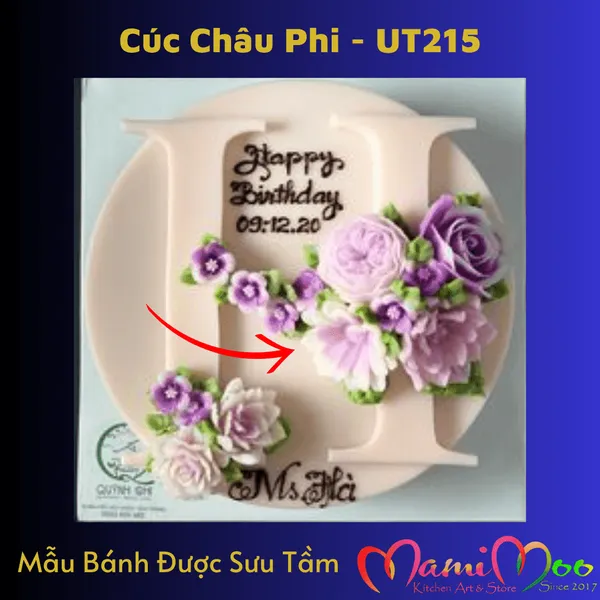 Khuôn Silicon Cúc Châu Phi - UT215