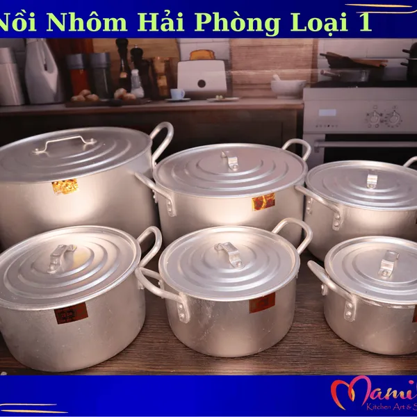 Bộ Nồi Nhôm Hải Phòng Loại 1 Làm Bánh Rau Câu