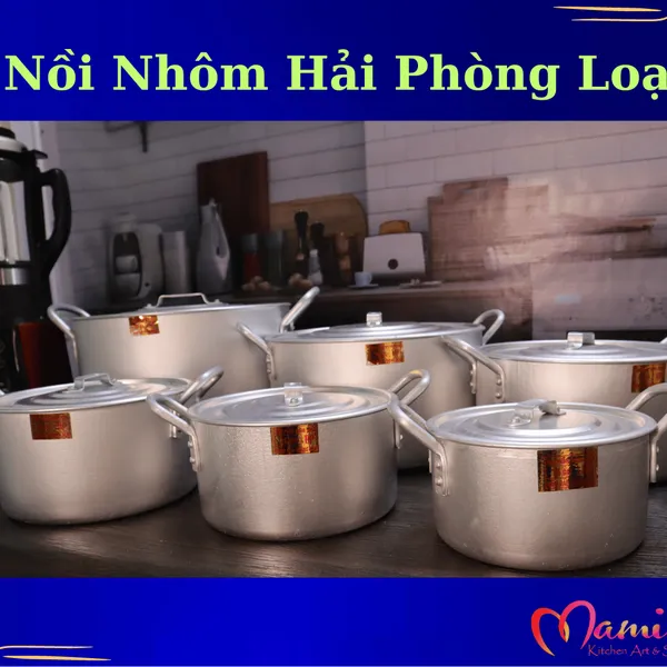 Bộ Nồi Nhôm Hải Phòng Loại 1 Làm Bánh Rau Câu