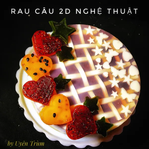 Khóa học "Làm Bánh Rau Câu Cắt 2D Sinh Động, Ấn Tượng, Huyền Bí Như Chuyên Gia"