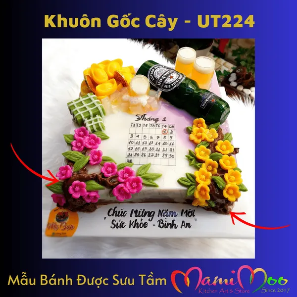 Khuôn Silicon Gốc Cây - UT224