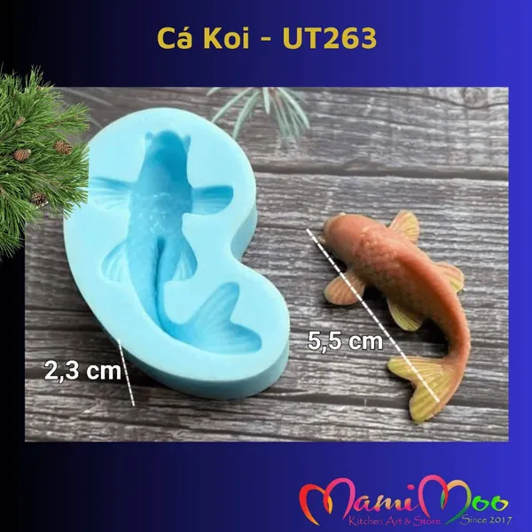 Khuôn Silicon Cá Koi - UT263