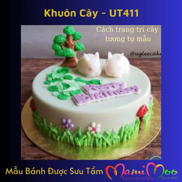 Khuôn Silicon Khuôn Cây - UT411