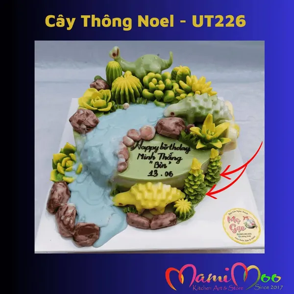 Khuôn Silicon Cây Thông Noel - UT226