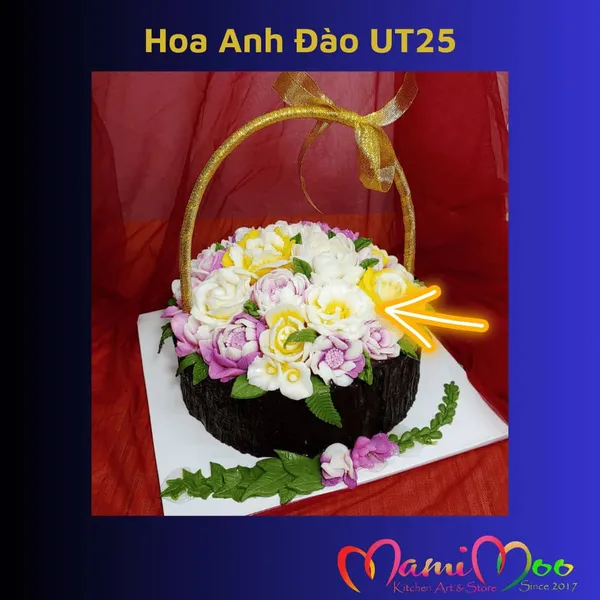 Khuôn Silicon Hoa Anh Đào - UT25