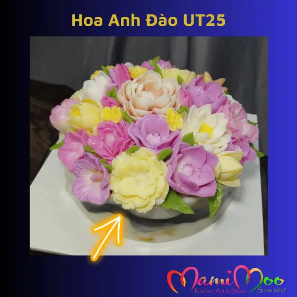 Khuôn Silicon Hoa Anh Đào - UT25