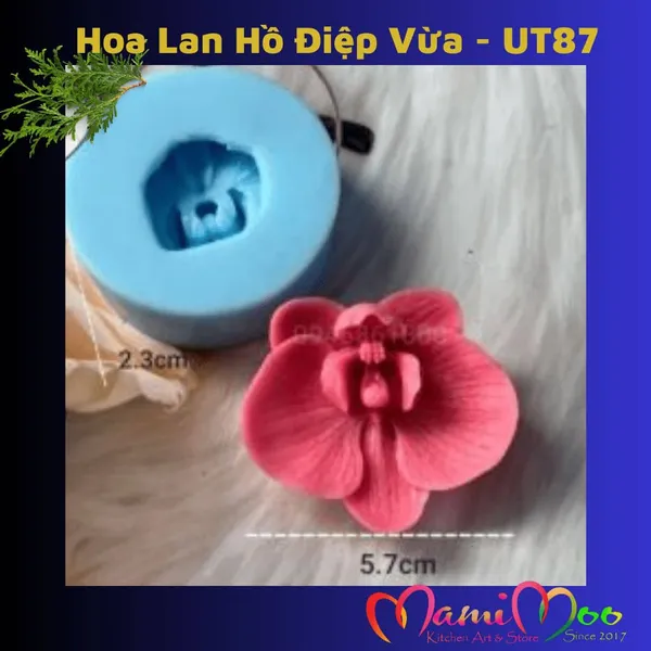 Khuôn Silicon Hoa Lan Hồ Điệp Vừa - UT87
